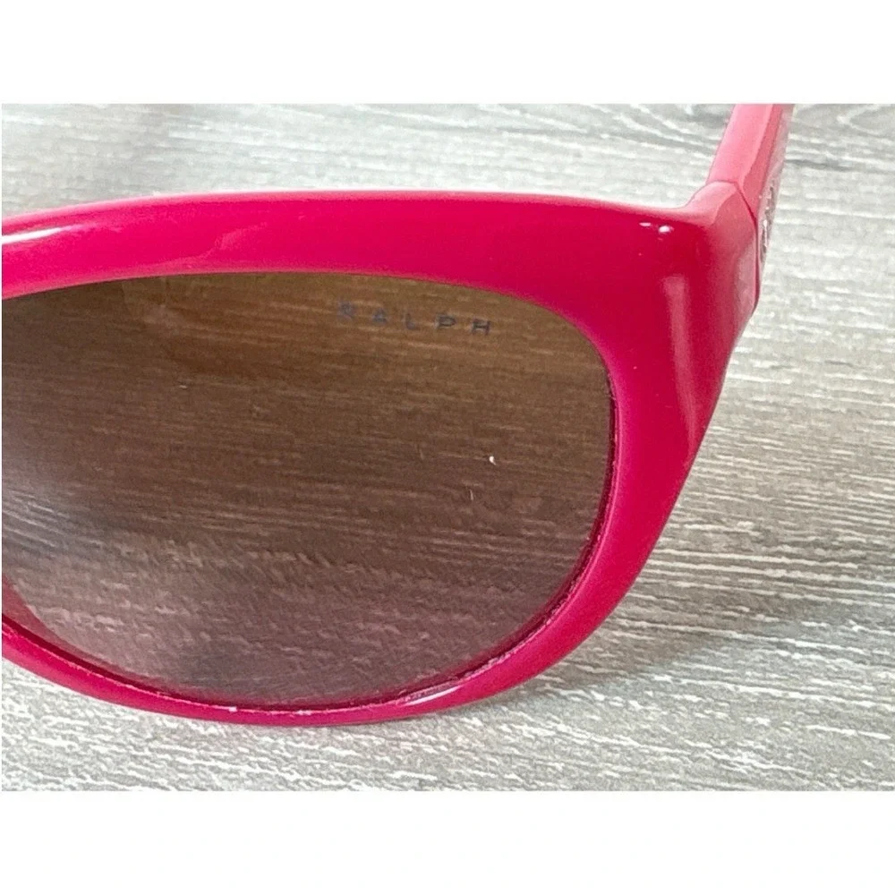 Ralph Lauren RA5076 Hot Pink Butterfly Sunglasses Brown Lens 748/14 59-14 130 2N